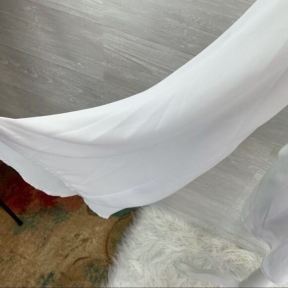 Show me Your Mumu Brynn Tie Neck Bell Sleeve Top - Picture 4 of 9